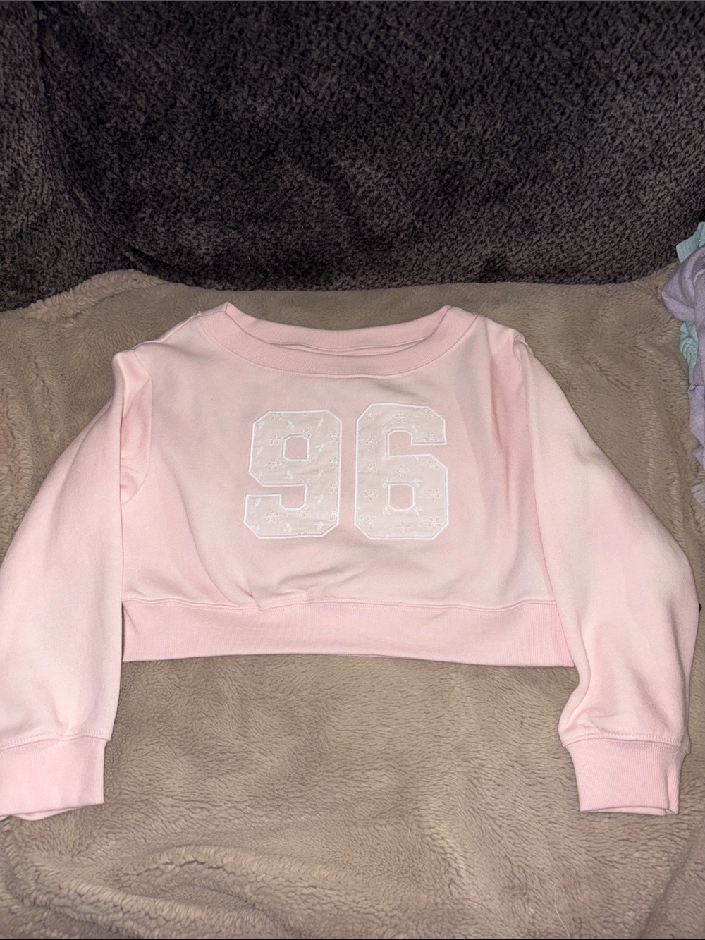 🎉4 for $20 NWT Weekend Academy Girls Fleece Sweatshirt with Long Sleeves